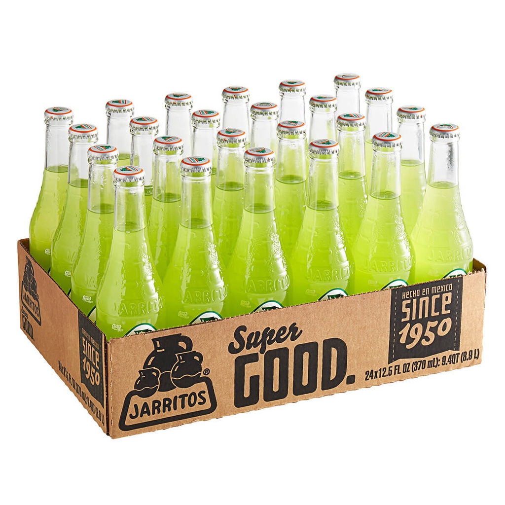 [BEVR-709007] Jarritos Lime Soft Drink - 24x370ml