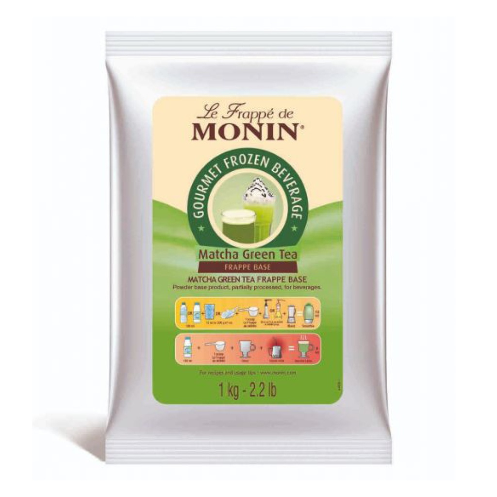 [BEVR-705017] Monin Matcha Green Tea Frappe Powder - 1x1kg