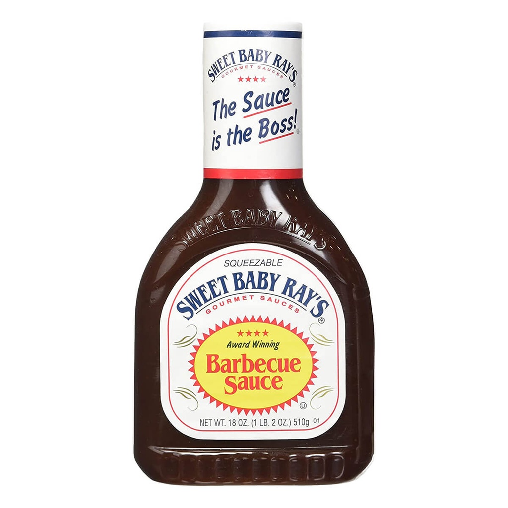 [SAUC-253124] Sweet Baby Ray's Original BBQ Sauce, USA - 12x18oz