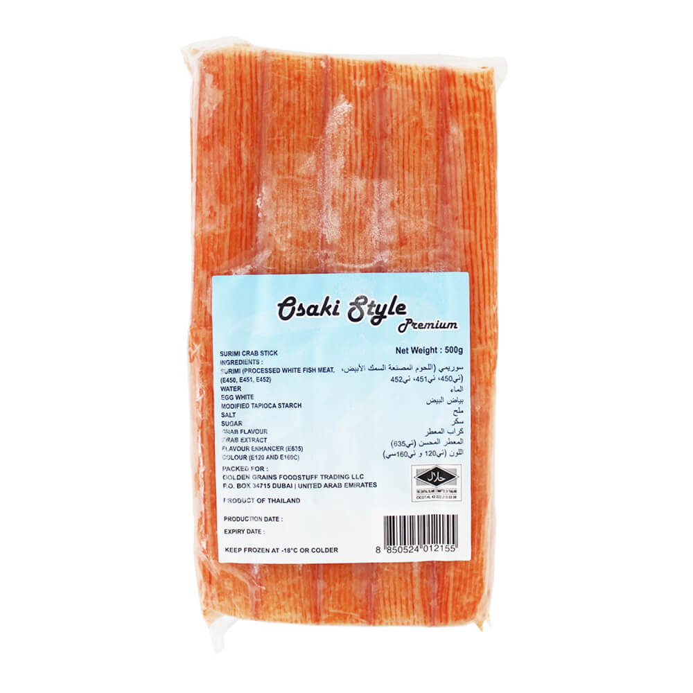 [FRJP-900551] GGFT BLUE Osaki Style Crab Stick, Thailand - 20x500g