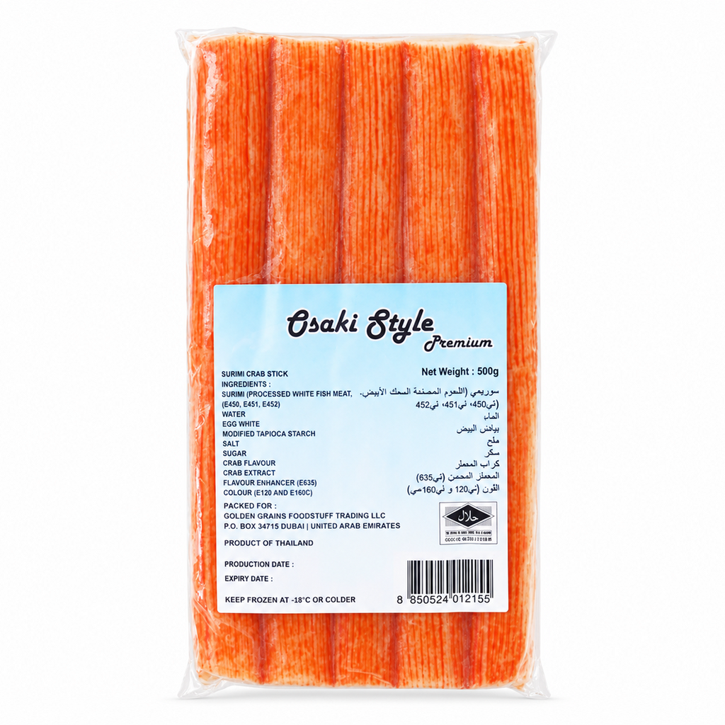 [FRJP-900551] GGFT BLUE Osaki Style Crab Stick, Thailand - 20x500g