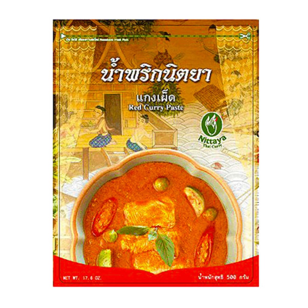 [SAUC-251081] Nittaya Red Curry Paste - 10x1kg
