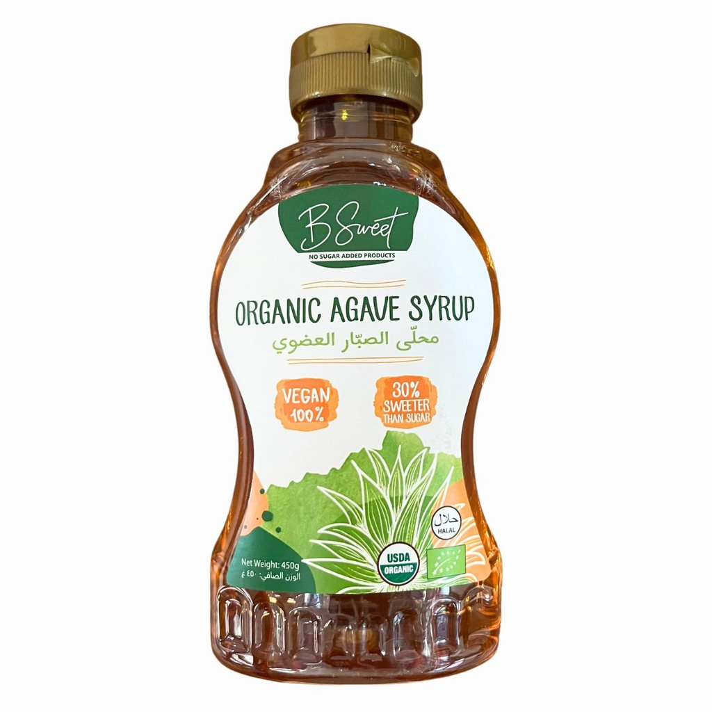 [BREK-158276] B Sweet Natural Agave Syrup, Organic - 1x450g