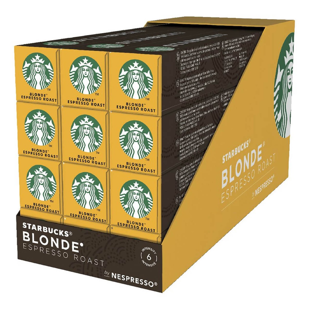 [BEVR-701033] Starbucks Blonde Espresso Roast Capsules - 12x53g