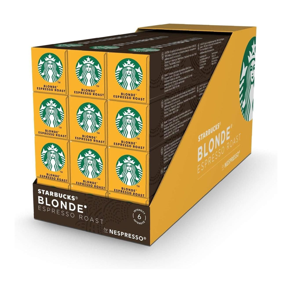 [BEVR-701033] Starbucks Blonde Espresso Roast Capsules - 12x53g