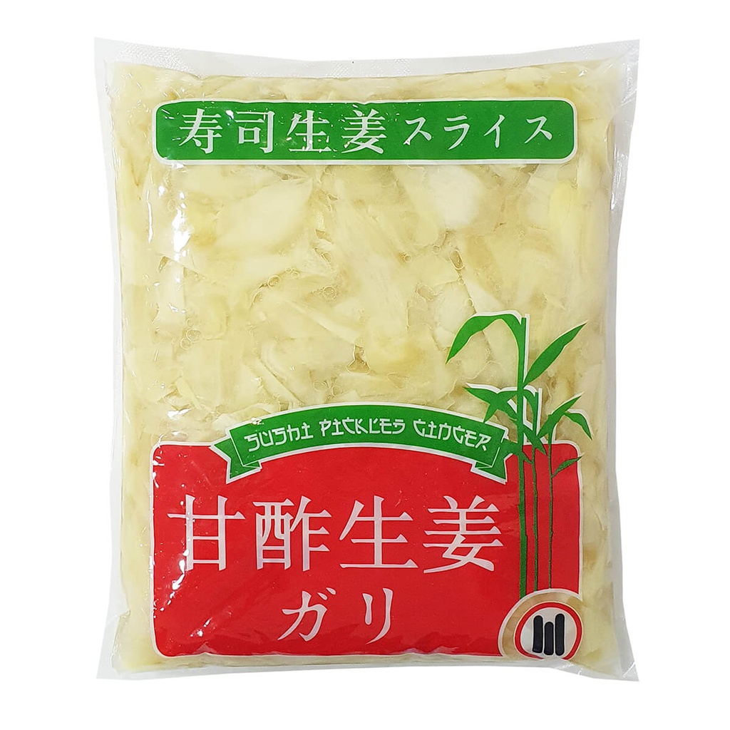 QING White Gari Shoga Ginger Pickle - 10x1.5kg