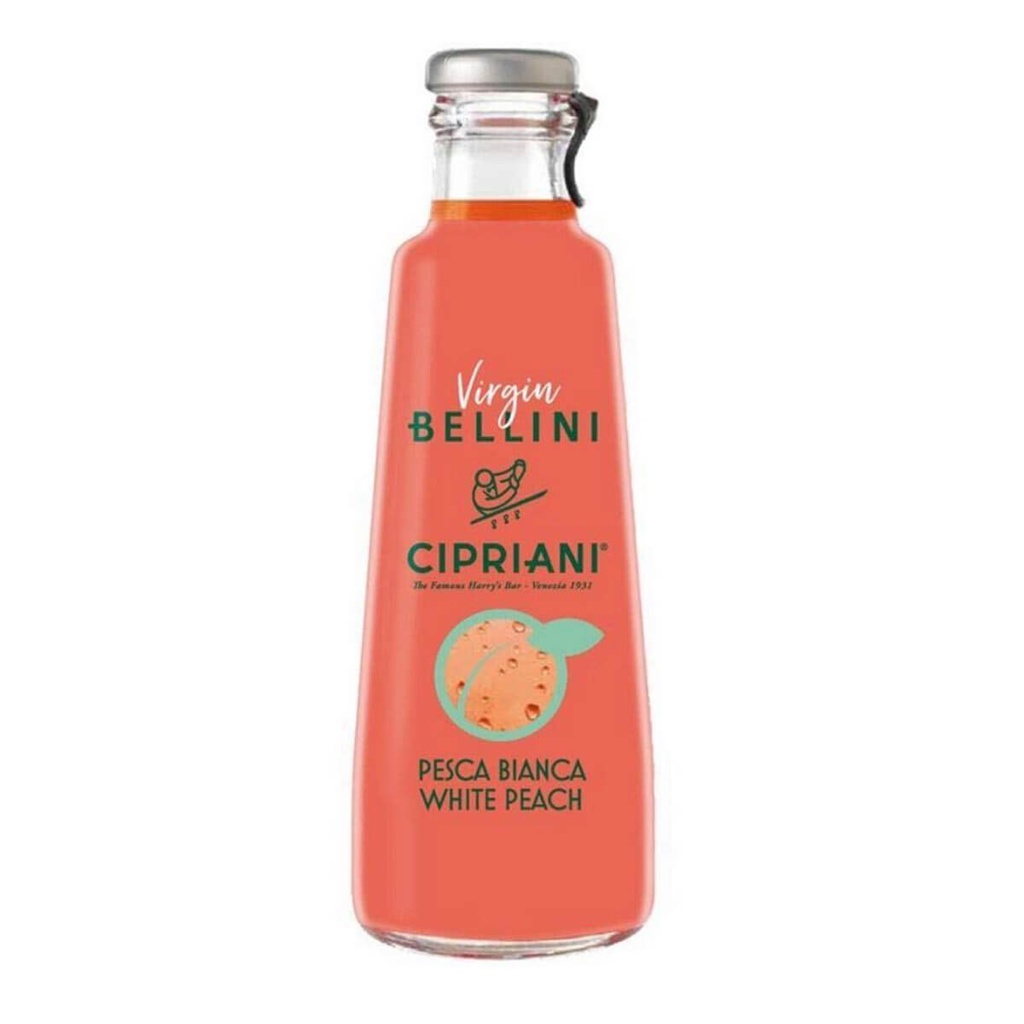 [BEVR-709030] Cipriani Bellini 0% White Peach - 24x180ml