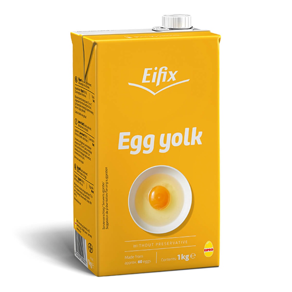[BREK-151997] Eifix Egg Yolk Liquid 10%, Chilled - 8x1kg