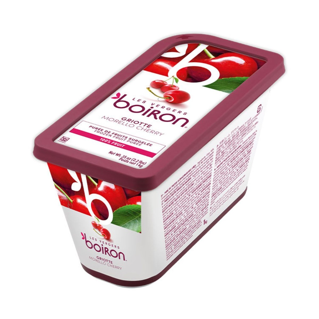 [FROZ-907590] Boiron Red Morello Cherry Puree, France - 1x1kg