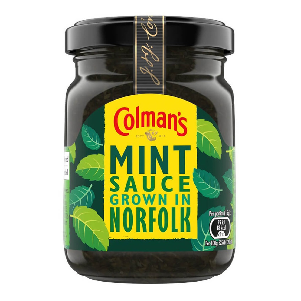 [SAUC-256551] Colman's Mint Sauce, UK - 8x165g