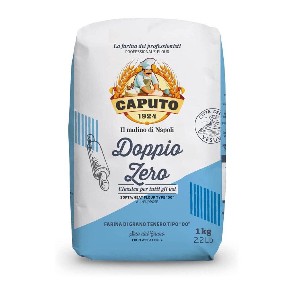 Caputo '00 All Purpose, Blue, Italy - 10x1kg product pack