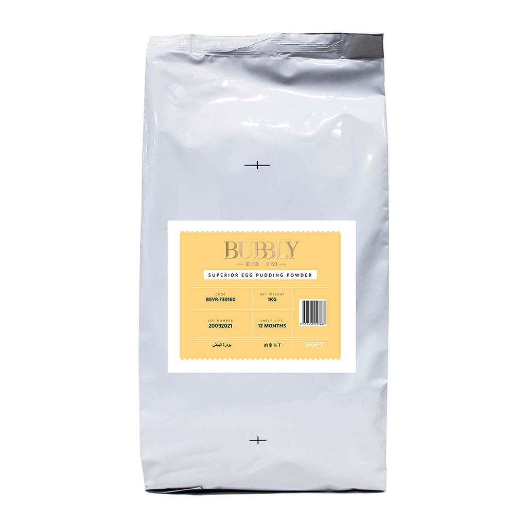 [BEVR-730160] Bubbly Superior Egg Pudding Powder CN - 20x1kg