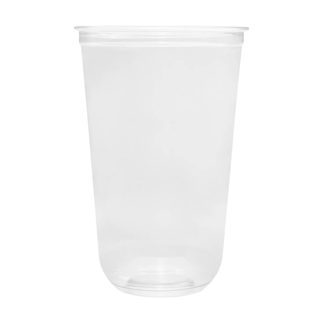 [NONF-800972] Bubbly U Shape Cup Sealable, 95MM 700CC - 20x1000pc (50 Per Pack)