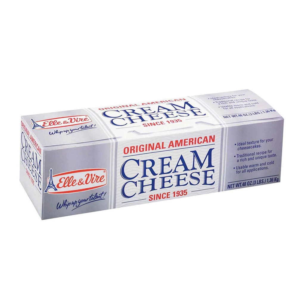 [BREK-159224] Elle & Vire Cream Cheese, France - 10x1.36kg