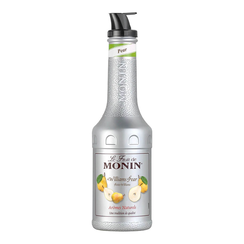 Monin Williams Pear Puree Fruit Mix, France - 4x1ltr