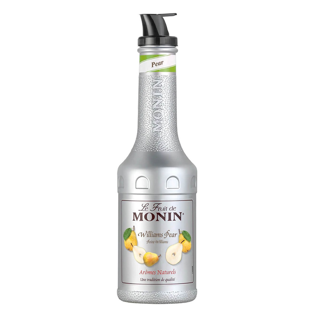 [BREK-358322] Monin Williams Pear Puree Fruit Mix, France - 4x1ltr