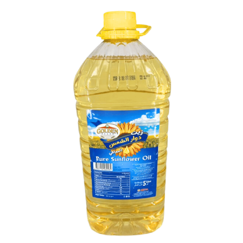 [OILS-658330] Golden Beard Pure Sunflower Oil - 4x5ltr