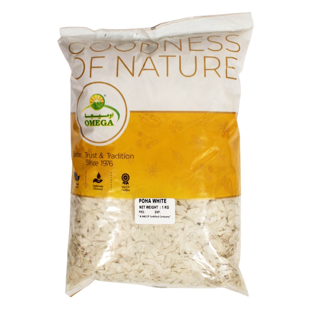 [FLOR-382546] Omega Poha Flat White Rice - 1x1kg