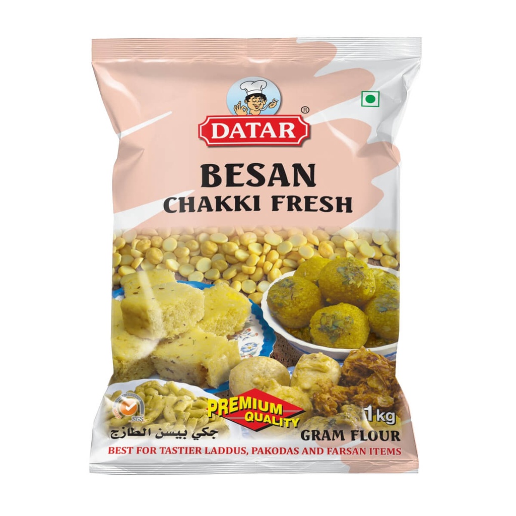 [FLOR-382548] Datar Gram Flour Besan Chakki - 1x1kg