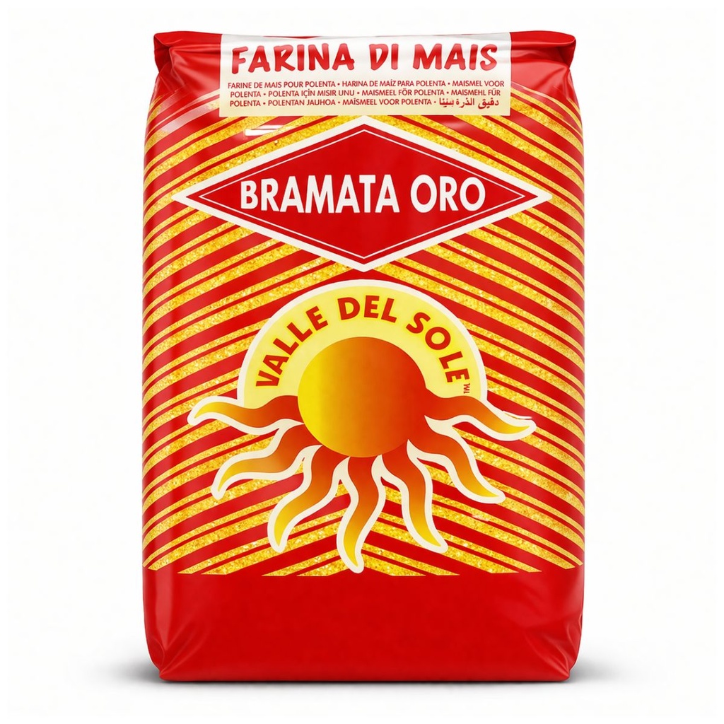 Bramata Oro Yellow Flour Polenta - 1x1kg