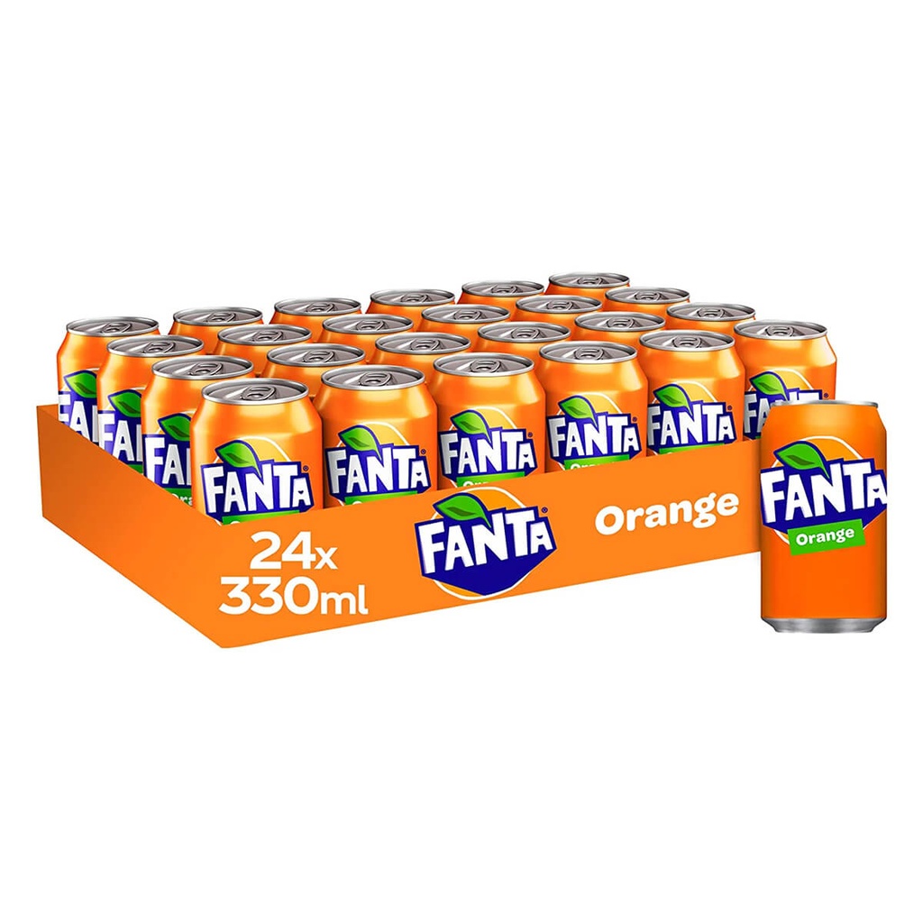 [BEVR-708305] Fanta Orange Soft Drink, UAE - 24x330ml