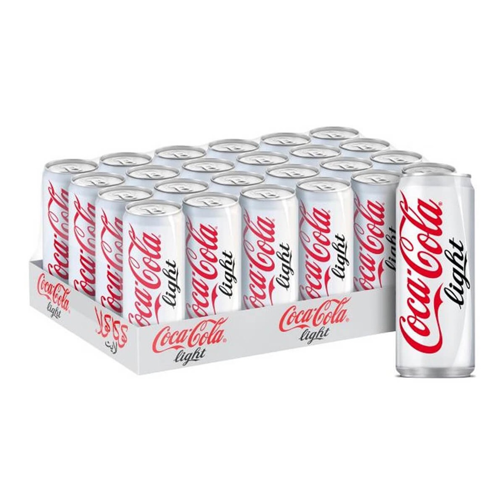 [BEVR-700819] Coca Cola Light Soft Drink, UAE - 24x330ml