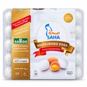 Saha Arabian Pasteurized Eggs - 12x30pc (1 Tray, 30 Eggs)