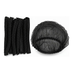 SNH Black Hair Net, Disposable - 10x100pc