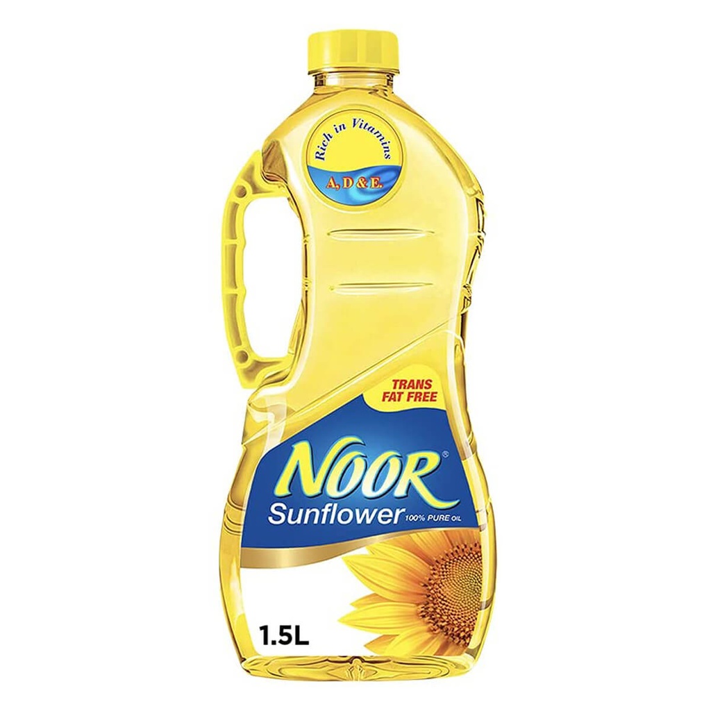 [OILS-658339] Noor Sunflower Oil - 6x1.5ltr