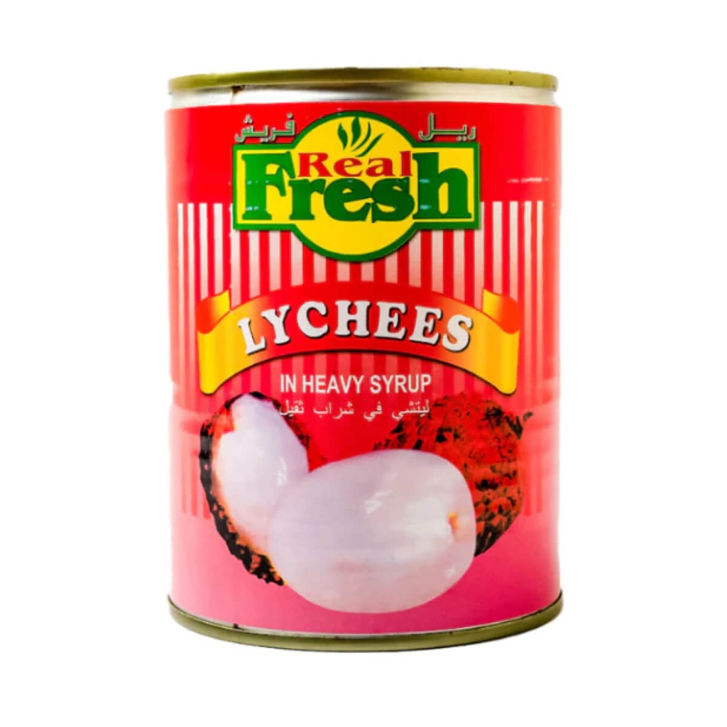 [FRUT-455500] Real Fresh Lychee In Syrup - 24x565g