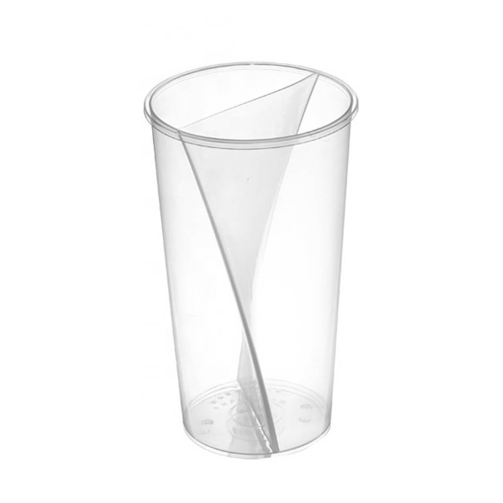 [NONF-800973] Bubbly S-Twin Cup With Lid - 92x1pc (1 Per Pack)