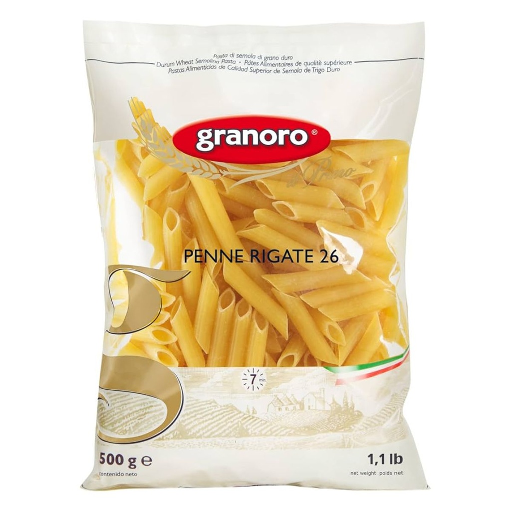 [PAST-367531] Granoro Penne Rigate #26 Pasta - 24x500g