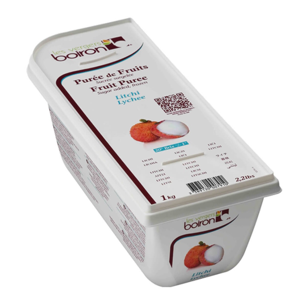 [FROZ-900907] Boiron Lychee Puree, France - 1x1kg