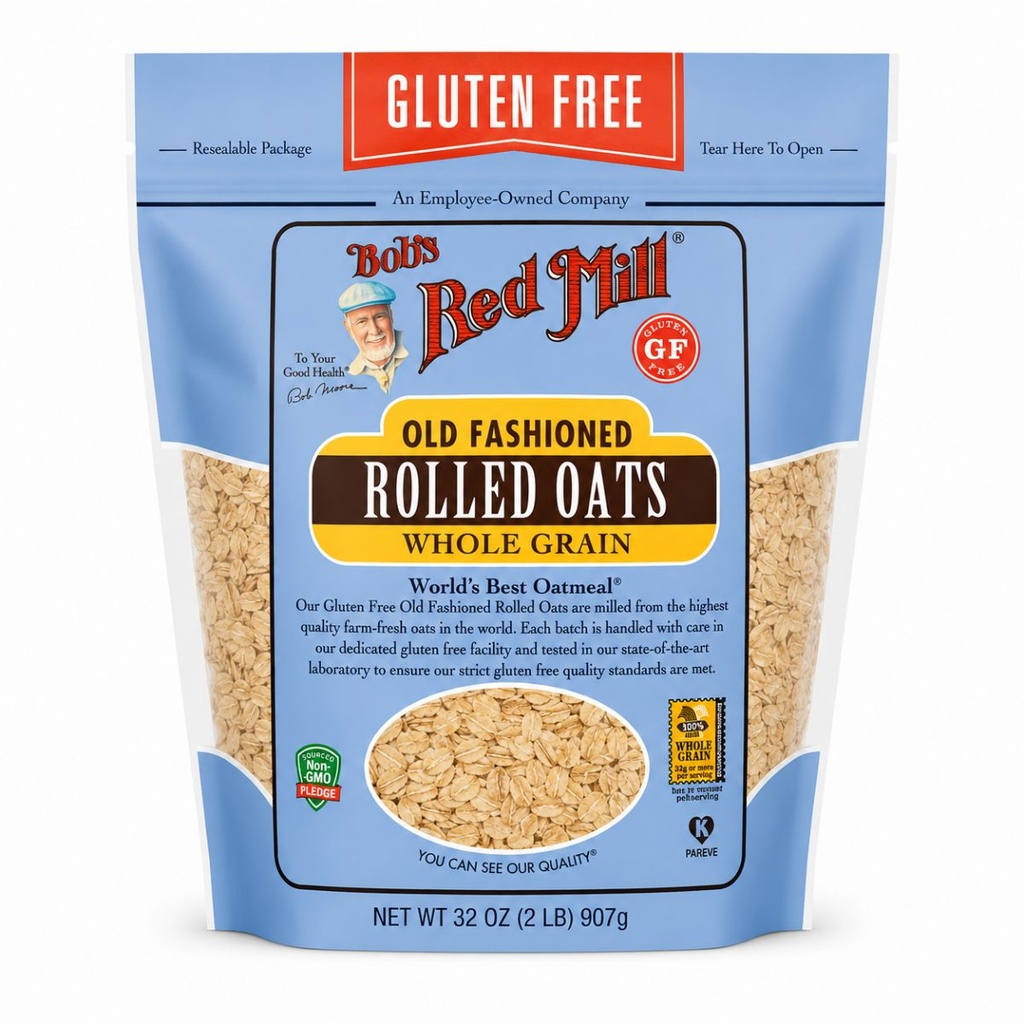 Bob's Red Mill Rolled Oats Gluten Free - 1x907g