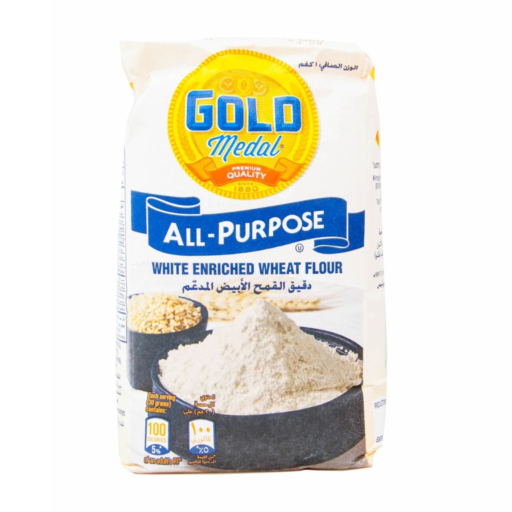 Gold Medal All Purpose Flour, USA - 1x1kg
