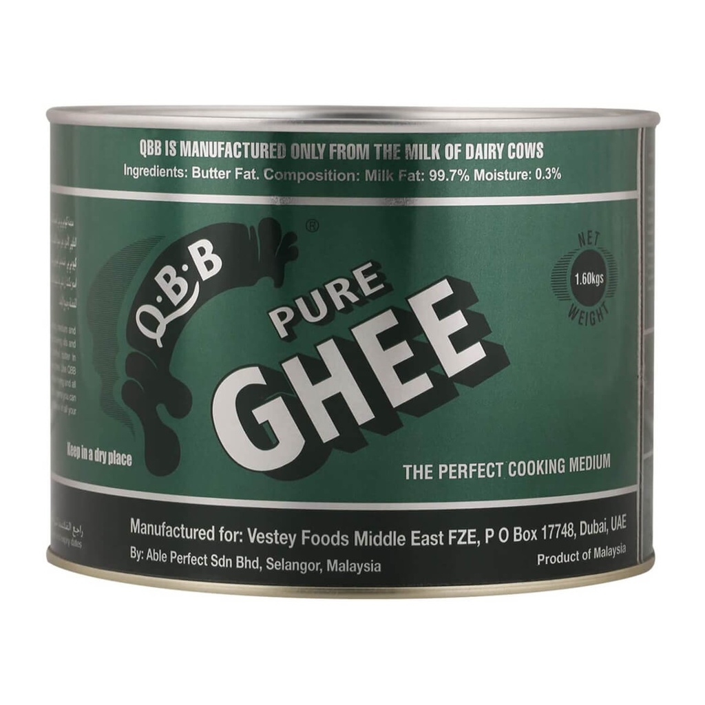 [OILS-652575] QBB Pure Ghee - 8x1.6kg