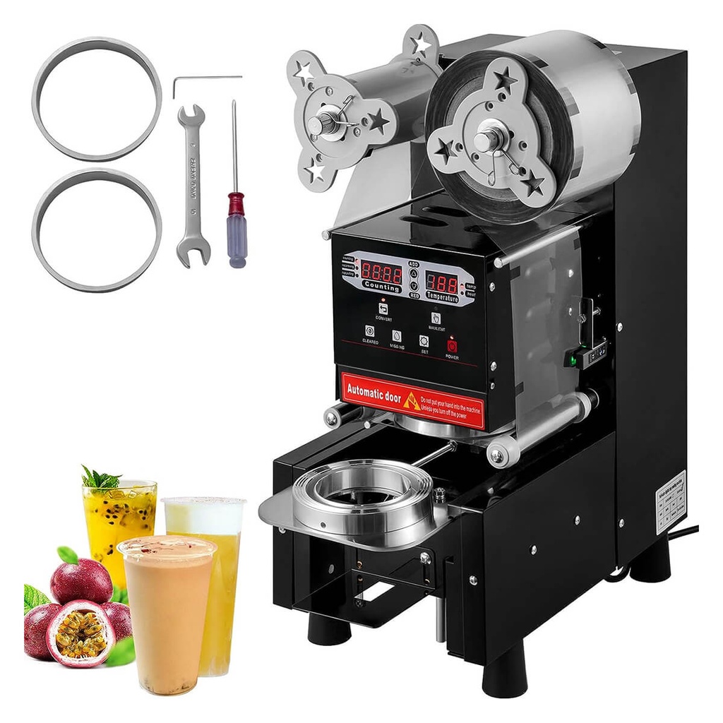 [MACH-900300] GGFT BLACK Sealer Machine, Bubble Tea - 1x1 Machine