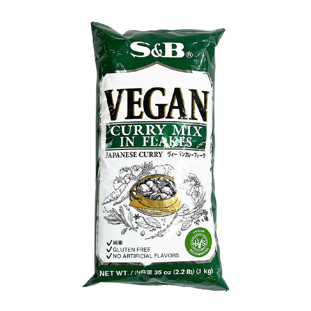 S&B Vegan Curry Mix Flakes, Japan - 20x1kg