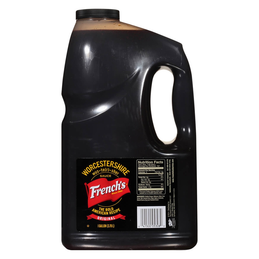 [SAUC-255556] French's Worcestershire Sauce, USA - 4x1gal