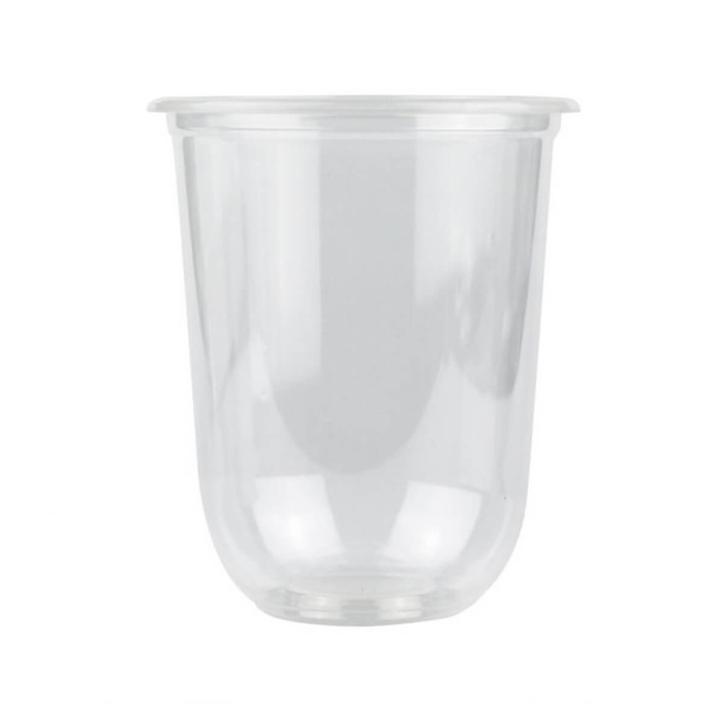 [NONF-810987] Bubbly U Shape Cup Soft, Sealable 95MM 500CC - 20x50pc