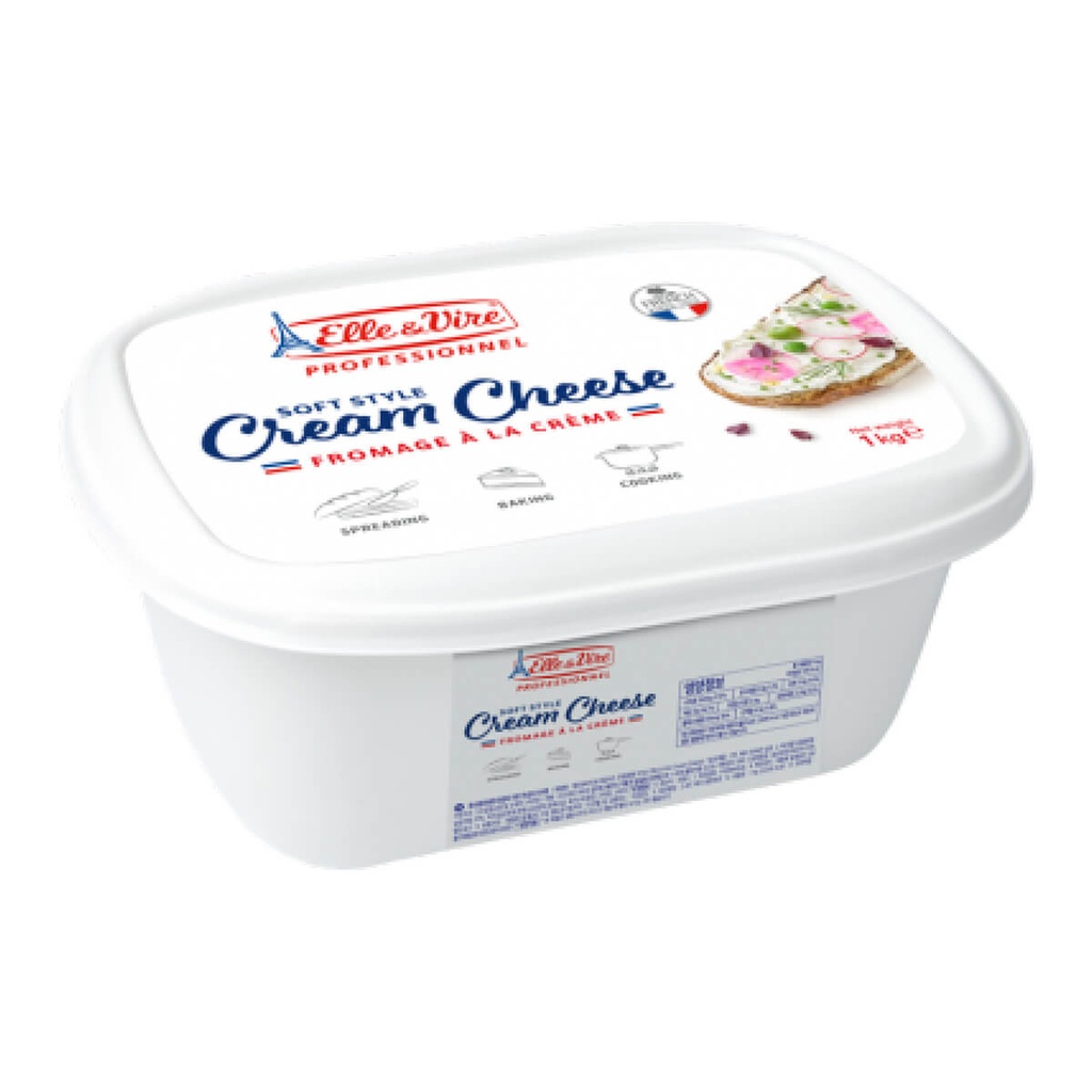 [BREK-151099] Elle & Vire Soft Cream Cheese - 4x1kg