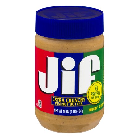 [BREK-157534] JIF Peanut Butter, Extra Crunchy - 1x16oz