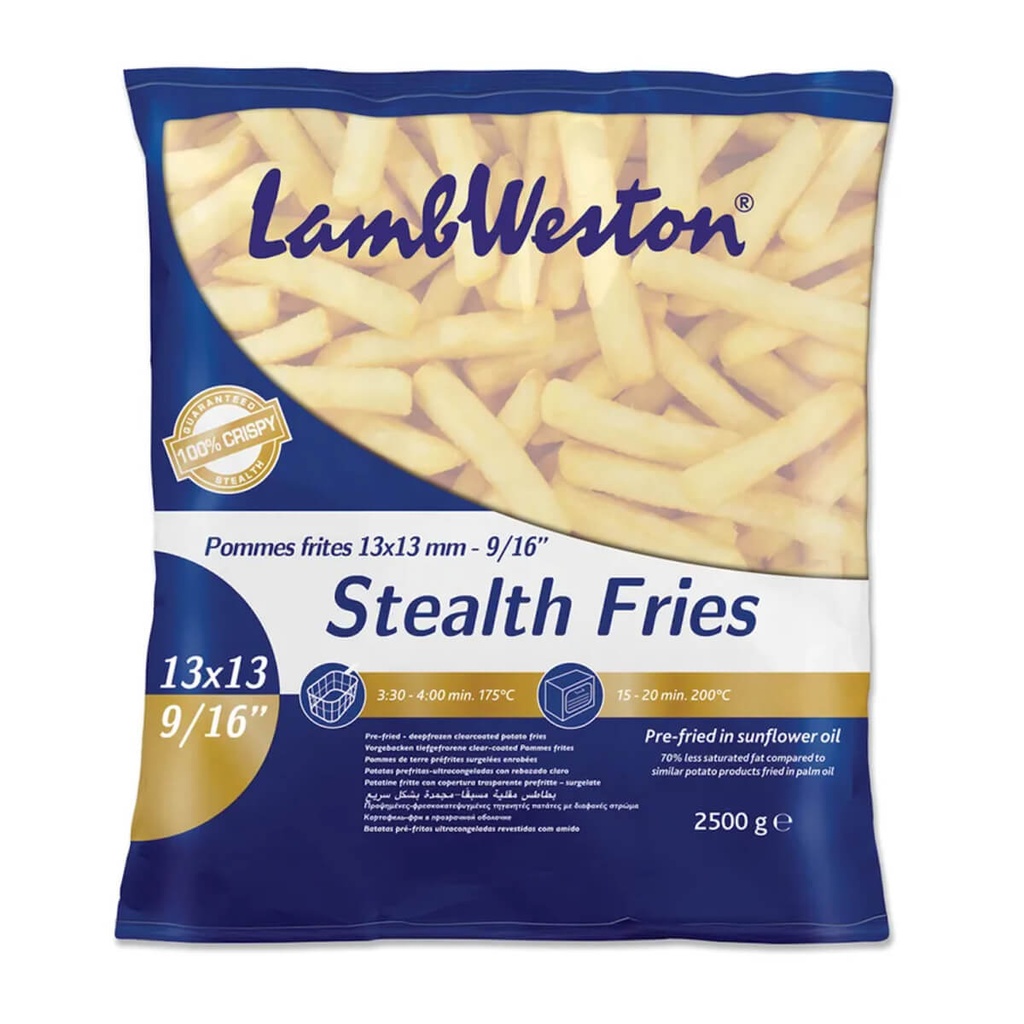 [FROZ-902571] Lamb Weston Stealth French Fries 13x13mm - 4x2.5kg