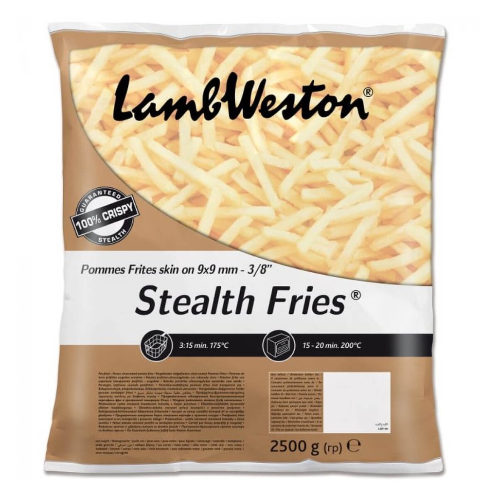[FROZ-902577] Lamb Weston Stealth Fries 9x9MM, S04/LW413 - 4x2.5kg