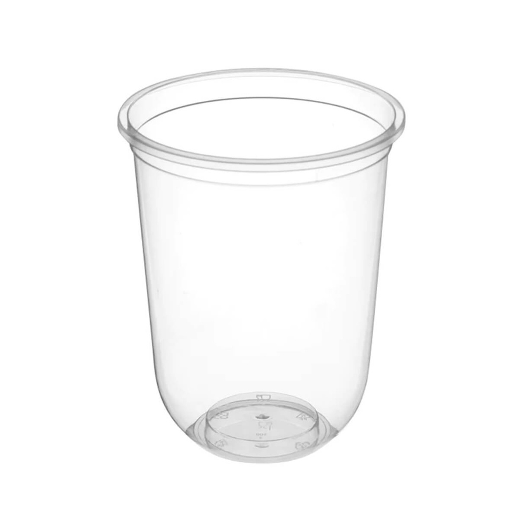 [NONF-810981] Bubbly U Shape Cup Soft, Sealable 90MM 500CC - 20x50pc
