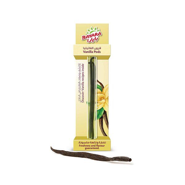 Bayara Vanilla Pods - 1x3g (2pcs)