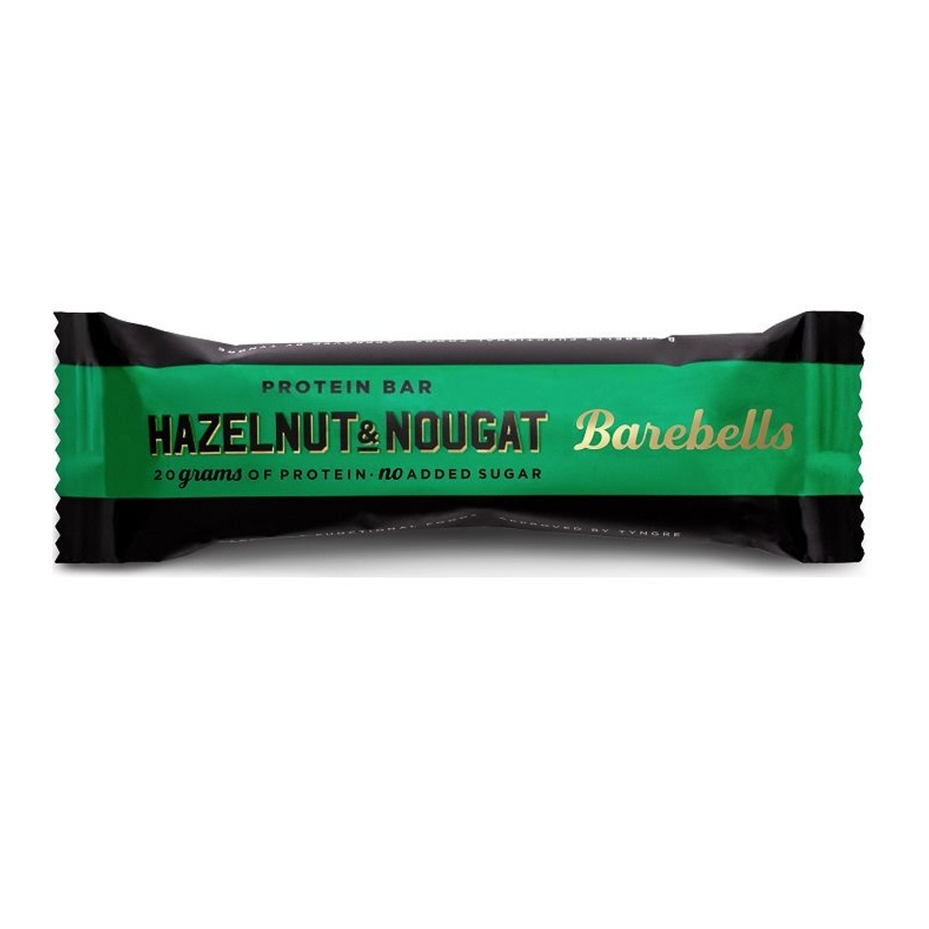 [SNAK-201103] Barebells Hazelnut Nougat Protein Bars - 12x55g