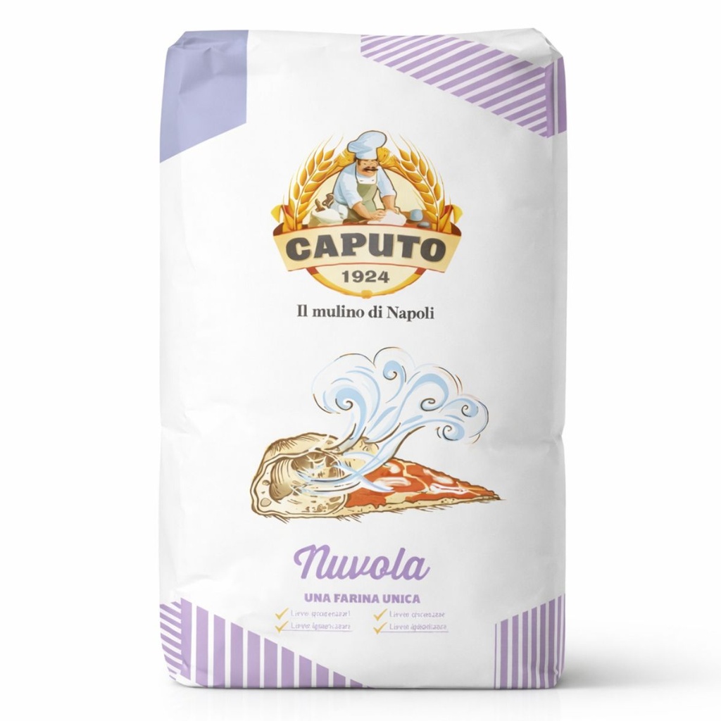 [FLOR-382574] Caputo Nuvola Pizza Flour Type '0, Purple, Italy - 1x25kg