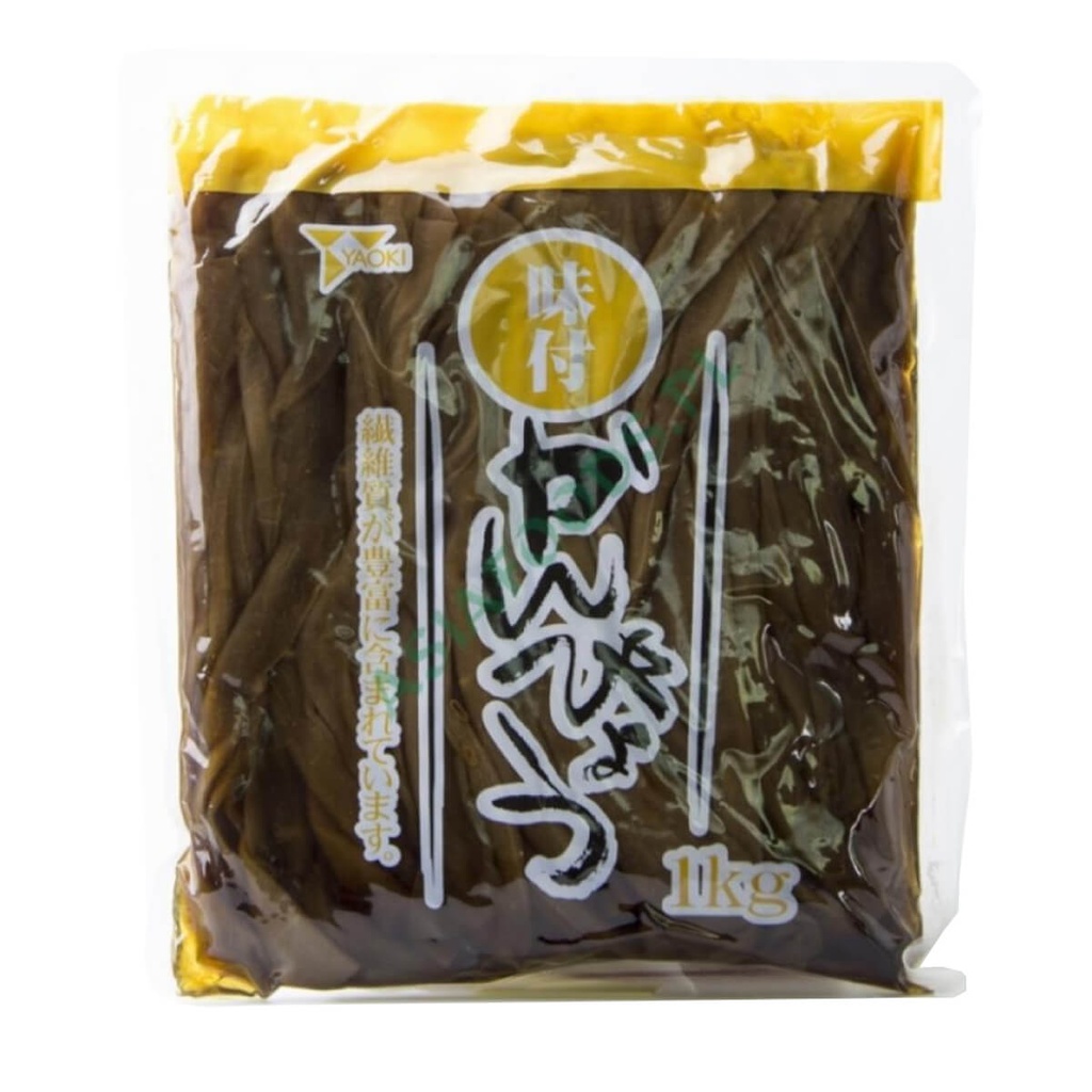 [VEJP-609800] QING Kanpyo Seasoned Gourd Strips - 10x1kg
