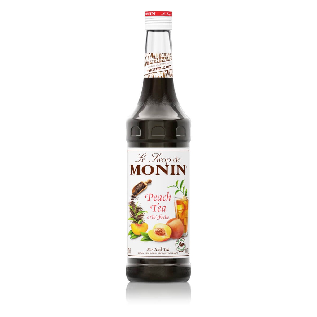 [BREK-358261] Monin Peach Ice Tea Syrup, France - 6x1ltr